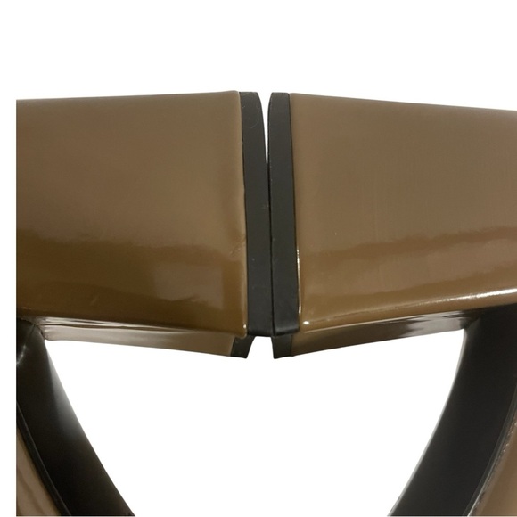 💥SALE💥ZARA WOMENS TAN BLOCK HEEL SZ 8.5 - Picture 2 of 16